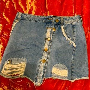 Forever 21 denim skirt